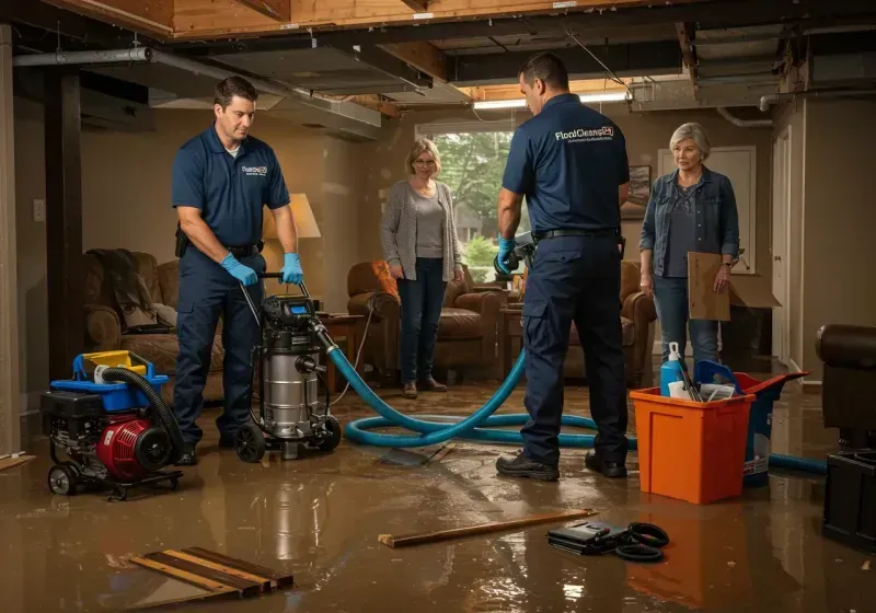 Basement Water Extraction and Removal Techniques process in Walls, MS